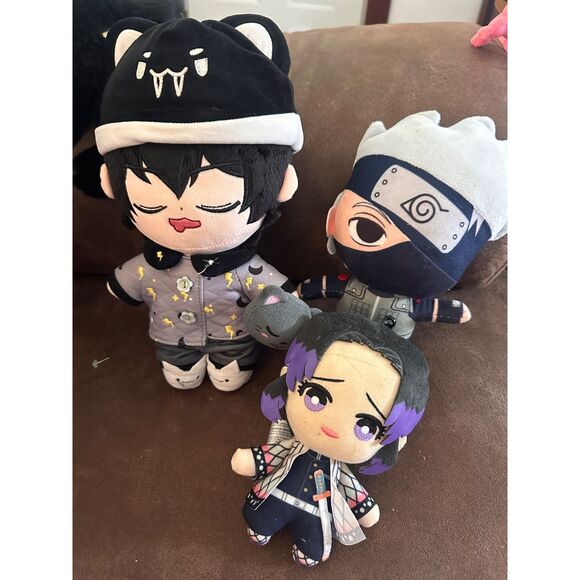 DEMON SLAYER plush stuffed toy 3 pcs bundle Japan Anime P10 - Picture 1 of 1